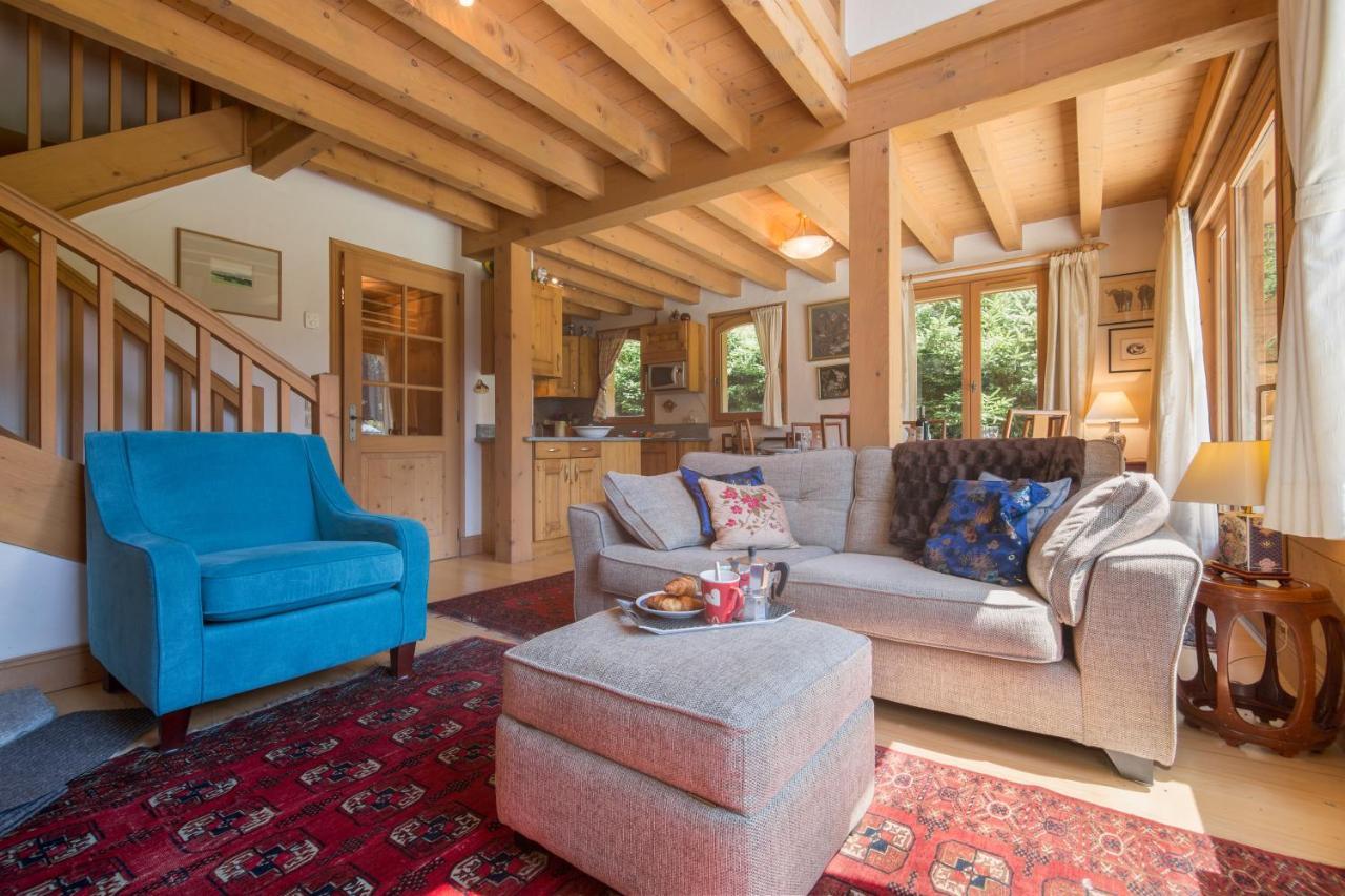 Chalets D'En Haut - Zaria - Happy Rentals Argentière Exterior foto