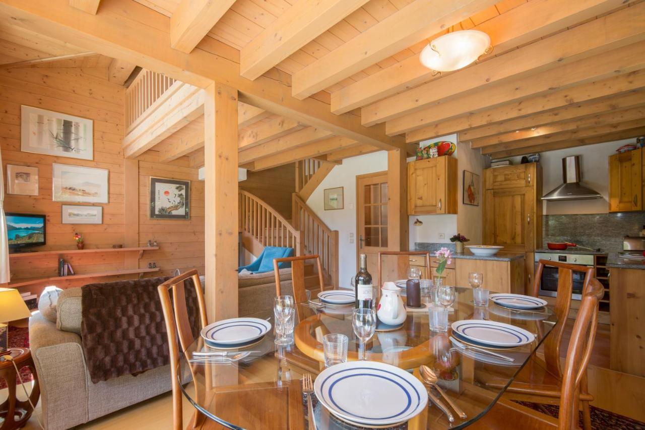 Chalets D'En Haut - Zaria - Happy Rentals Argentière Exterior foto